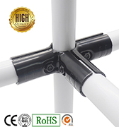 YSC-9 45-Degree Chromed Angle Joint | Lean Pipe Packing Station | Yusilean